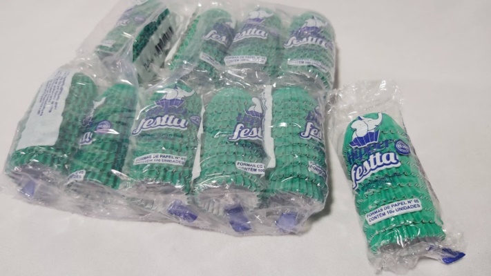 FORMA PAPEL N:5 VERDE BANDEIRA C/100